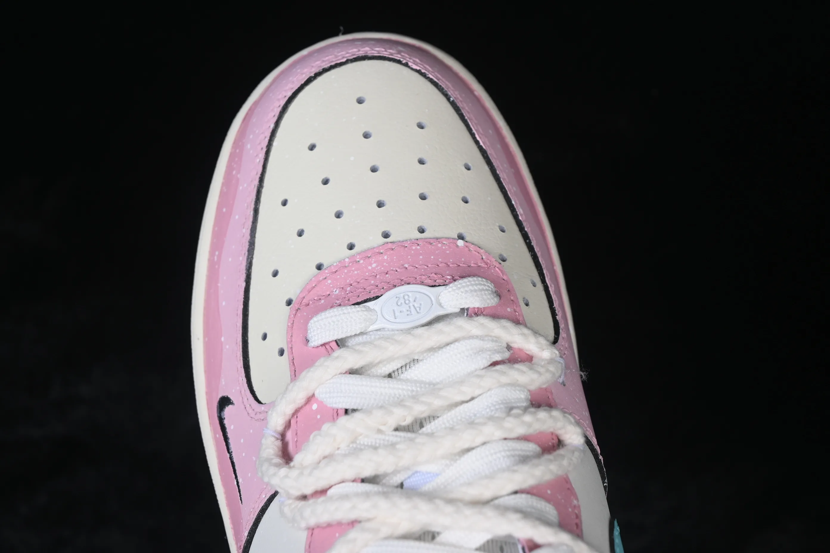 All categories Nk Air Force 1 Air Force series Nk Air Force 1 Low Air Force low-top Nike Air Force 1'07 Low "Sweetheart Cream" Hand-painted graffiti Sweetheart Cream Air Force 1 low-top casual sneakers FB1839-919